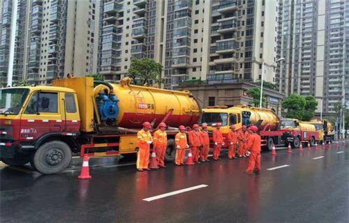 福贡市政管道清淤